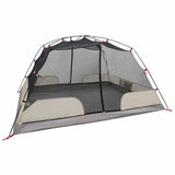 Backpacking Tent Green 4-Person 185T Polyester with PU Coating 42017412