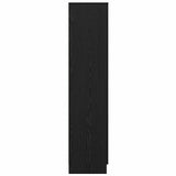 Highboard Black Oak 35 x 39 x 168 cm 869331