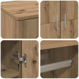 Highboard Artisan oak 80 x 39 x 178 cm Engineered wood 3365571