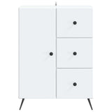 Sideboard with Drawer White 66 x 34.5 x 90 cm Engineered Wood 895545
