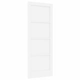 Interior Door White 78 x 202 cm Plywood 42052390