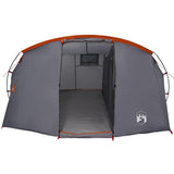 Tunnel Tent 4-Person 4-Person Grey and Orange 42004055