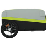 Bike Trailer Black and Green 45 kg Iron 94046