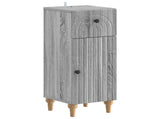 2 Piece Bathroom Cabinet Set ALKMAAR Grey Sonoma 3417672