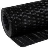 Balcony Screen Black 600x100 cm Poly Rattan 156306
