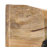 Wall-mounted Coat Rack with 4 Hooks Solid Wood Mango 358957
