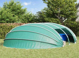 Pool Tent Dome 538 x 440 x 204 cm Sea Green 42001137