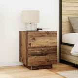 Bedside Cabinet 2 pcs Old Wood 45 x 40 x 55 cm Engineered Wood 863058