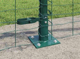 Welded Wire Fence with Concrete Base 10 x 0.4 m 3350833