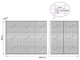 Gabion with 3.5 mm Wire and 5x2.5 cm Mesh 950x10x150 cm 3461605