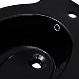 ZNTS Stand Toilet & Bidet Set Black Ceramic 270060