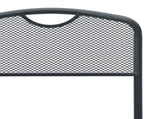 Garden Chairs Folding 2 pcs Anthracite 52.5 x 46 x 82 cm Iron 42025100