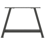 ZNTS Coffee Table Legs A-Shaped 2 pcs Anthracite 60x cm Steel 4012838