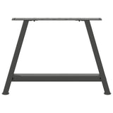 ZNTS Coffee Table Legs A-Shaped 2 pcs Anthracite 60x cm Steel 4012838