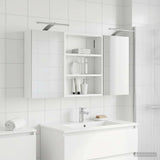 Bathroom Cabinet Set 3 pcs 100 x 10.5 x 50 cm Engineered wood 3403688