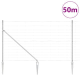 Welded Wire Fence with Spikes 50 x 1.4 m 3351462