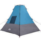 Tipi Tent with Roof Blue 383 x 338 x 217 cm Taffeta 42001167