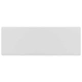 146943 Luxury Basin Overflow Square Matt White 41x41 cm Ceramic