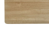 4 Seater Dining room table, MDF Wood Rectangle Modern Dining,Room Furniture Unit, Small N606P272566E