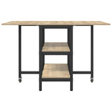 Dinning Table 122 x 80 x 76.5 cm Engineered Wood Sonoma Oak 8006038