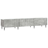 TV Cabinet Concrete Grey 147 x 34.5 x 32 cm Engineered Wood 894478