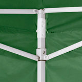 41468 Green Foldable Tent 3 x 3 m with 4 Walls