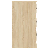 Sideboard Sonoma Oak 70x35.5x67.5 cm Engineered Wood 816227