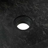 142772 Sink 45x30x12 cm Marble High Gloss Black
