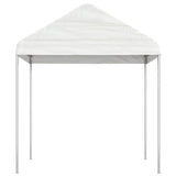 Gazebo with Roof White 2.28x2.23x2.69 m Polyethylene 362635