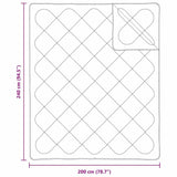 Quilts & Duvets White 240 x 200 cm Polyester 42007785