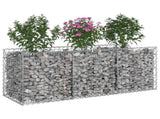 Gabion Raised Bed Silver 42033292