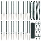 Welded Wire Fence with Spikes 50 x 0.8 m 3352114