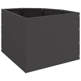 Corner Planter Black 45 x 45 x 35 cm Steel 883647