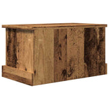 Storage Box Old Wood 30x50x28 cm Engineered Wood 857159