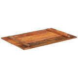 Rectangular Table Top 60x90 cm 15-16 mm Solid Reclaimed Wood 286044