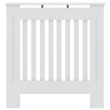 Engineered Wood Radiator Cover White 78 cm 325559