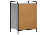 Book Cabinet 43 x 33 x 80 cm Engineered Wood Grey Sonoma 8013887