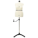Adjustable Dress Form Female Height Adjustable Cream L Velvet 42018608