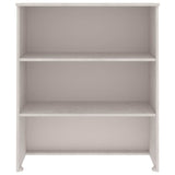 Top for Highboard HAMAR White 85x35x100 cm Solid Wood Pine 340509
