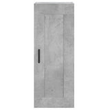 Highboard Concrete Grey 34,5x34x180 cm Engineered Wood 3200333