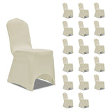 Chair Cover Stretch Cream 18 pcs 3051641