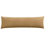 Sofa Pillows 2 pcs Brown 145 x 40 cm Corduroy Fabric 42013850