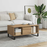 Coffee Table Artisan Oak 90x50x36.5 cm Engineered Wood 857341