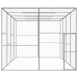 Cat Cage 6x3x2.5 m Galvanised Steel 146362