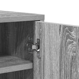 Shoe Cabinet Grey Sonoma 60x35x70 cm Engineered Wood 816009