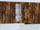 Dishwasher Panel Kalmar Smoked Oak 40 x 31 x 100 cm 884749