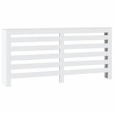 ZNTS Radiator Cover White 175x20x82 cm Engineered Wood 852708