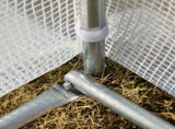 4 x 3 x 2 m Polytunnel Greenhouse with Roll-up Side Walls, Walk-in Grow House Tent with Steel Frame, T3398P313598