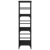 Bookshelf Black 50x33x117.5 cm Engineered Wood 835269