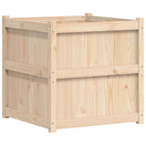 Garden Planter 70x70x70 cm Solid Wood Pine 837434